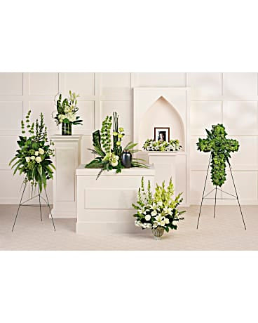 Teleflora's Tranquil Peace Collection