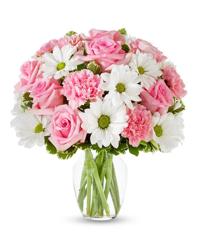 Pastel Rose & Daisy Delight