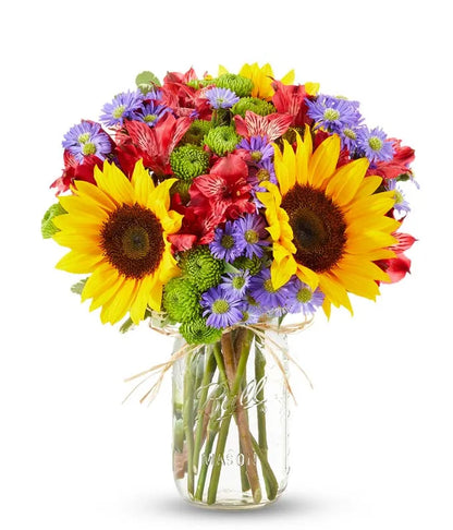 Fields of Gold Mason Jar